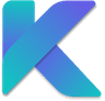 Krikey AI Logo for AI Animation Maker website that enables custom avatars to have lip sync dialogue for animation videos
