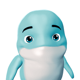 Cartoon Baby Whale