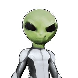 Cartoon Alien