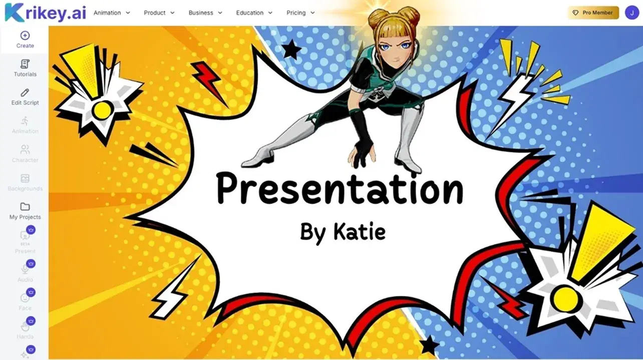 Krikey AI Animation Editor Suite