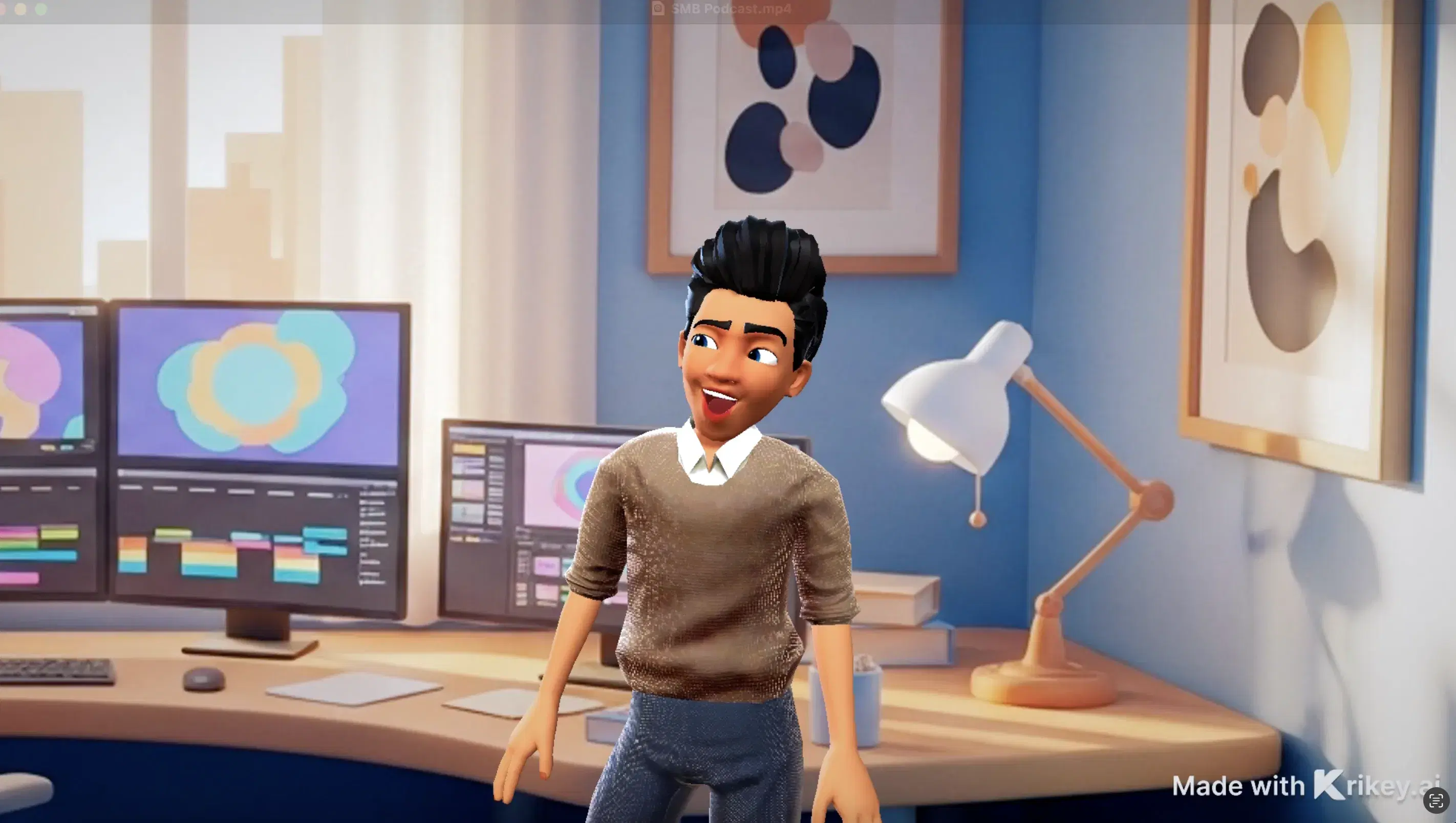 Plantilla de Vídeo de Animación Mocap Gratis - Krikey AI