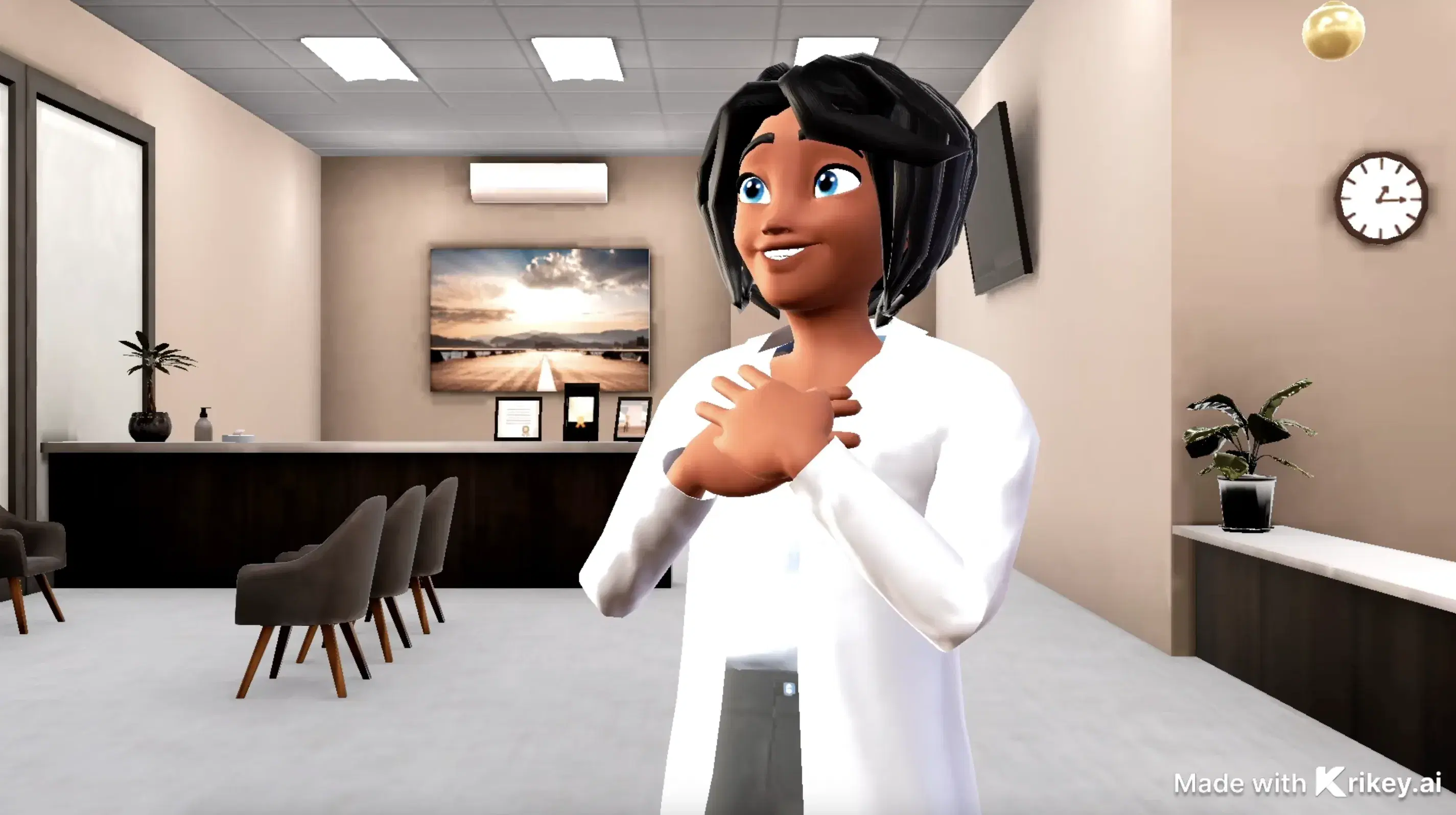 Animationsvorlage für Kleinunternehmen-Marketing - Krikey AI