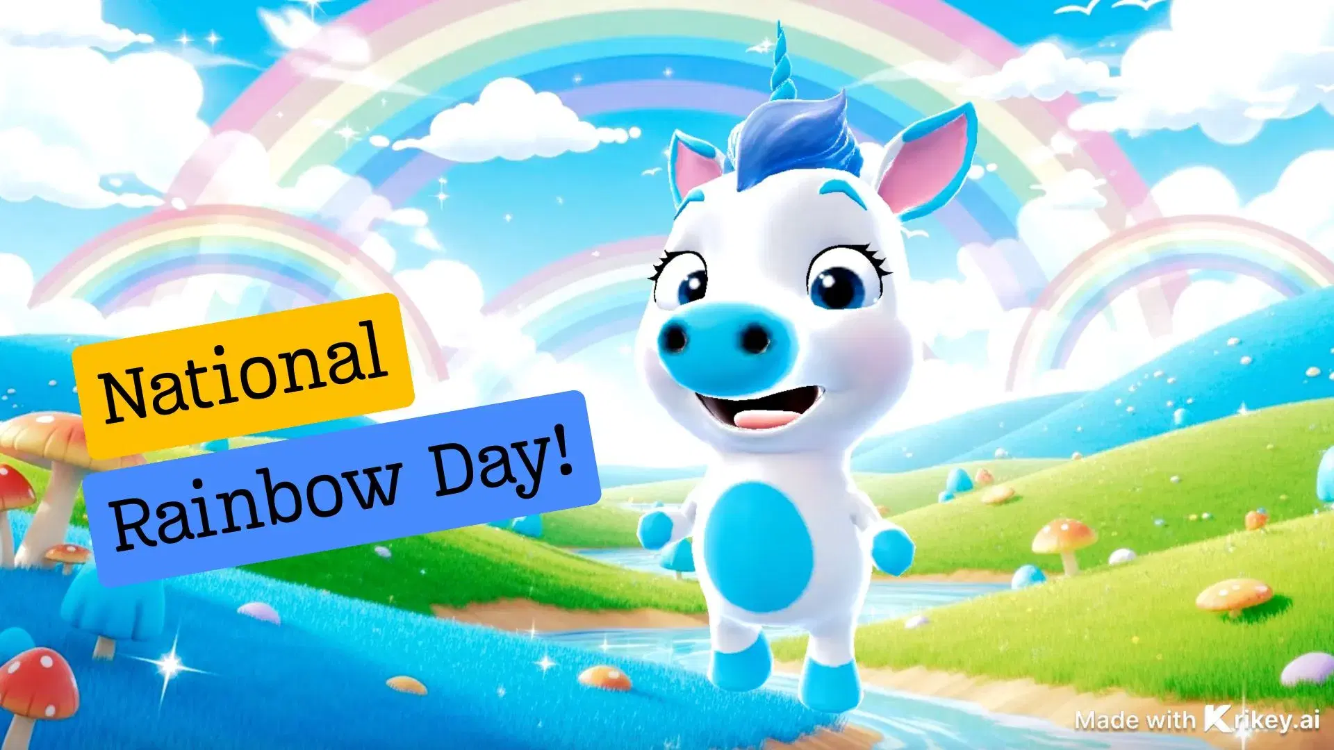 Plantilla de Animación para Programas Infantiles - Krikey AI
